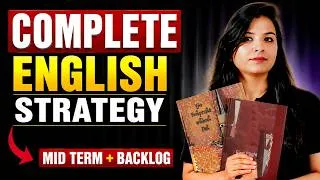 Thumbnail: Complete English Strategy for Mid Term + Backlogs | Class 10th