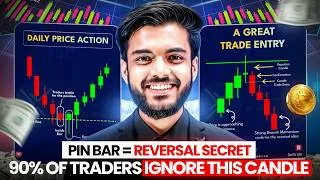 Thumbnail: Pin Bar Reversal Strategy | How to Trade Pin Bar Like a Pro | High Probability Setup | Price Action