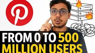 Thumbnail: System Design : How Pinterest Evolved to Serve 500 Million Users.