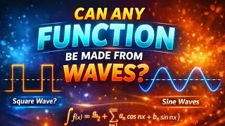 Thumbnail: From Sine to Square: Fourier Series Animation in Python #maths #physics #education 