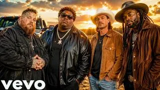 Thumbnail: Jelly Roll, BigXthaPlug, Morgan Wallen & Shaboozey – When Life Gets Heavy, Play This 🖤