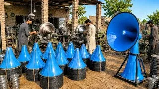 Thumbnail:  How to Make a Powerful Mosque Loudspeaker 🔊 | Masjid Speaker Making Process