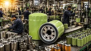 Thumbnail: How They Manufacture Thousands of Car Engine Oil Filters | Complete Handmade Making Process