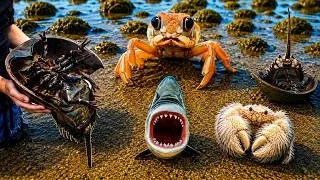 Thumbnail: MONSTER CRABS EVERYWHERE! Secret Beach Hunting Challenge