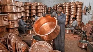 Thumbnail: Amazing Process of Recycling Copper Scrap into Huge Copper Cooking Pots | Factory Manufacturing