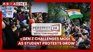 Thumbnail: Gen Z Challenges Modi As Student Protests Grow | Perspectiva with Tom Philpot | Asia One News