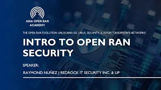 Thumbnail: Intro to Open RAN Security