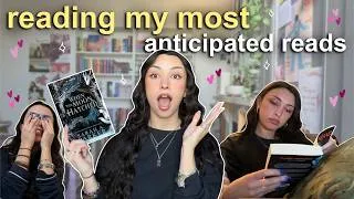 Thumbnail: reading my MOST ANTICIPATED reads 💕📚✨