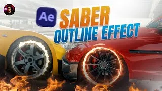 Thumbnail: ANIMATED SABER OUTLINE EFFECT TUTORIAL USING AFTER EFFECTS | AFTER EFFECTS MALAYALAM TUTORIAL 
