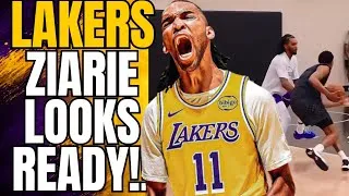Thumbnail: LAKERS ZIARIE WILLIAMS LOOKS READY FOR BREAKOUT!