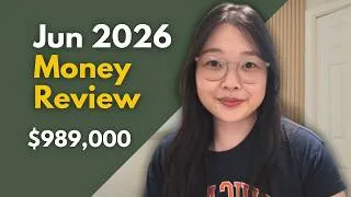 Thumbnail: June Financial Check-In 💵 Mid-Year Review, Cash Flow & Net Worth Update