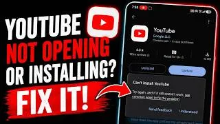 Thumbnail: How to Fix YouTube Not Opening or Installing on Android