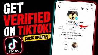 Thumbnail: How To Get Verified on TikTok 2026 (Latest Method)