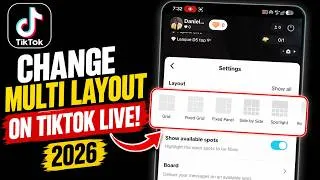 Thumbnail: How to Change Multi Guest Layout on TikTok Live (2026 Update)