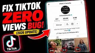 Thumbnail: How to Fix Tiktok Zero Views Bug (2026 Update)