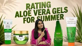 Thumbnail: Which is the best Aloe Vera Gel in India? | Rating Aloe vera gels