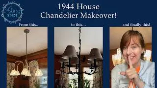 Thumbnail: Thrift Store Chandelier Makeover