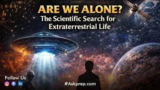 Thumbnail: Are We Alone? The Scientific Search for Extraterrestrial Life ll Askprep