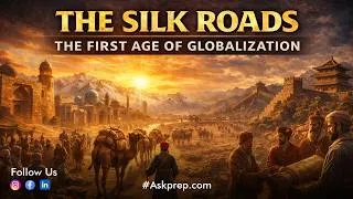 Thumbnail: The Silk Roads The First Age of Globalization ll Askprep