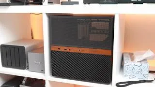 Thumbnail: I Built a 36TB NAS + Local AI Server in a Case That Fits on a Shelf