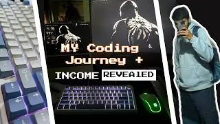 Thumbnail: My Coding Journey So Far + Total Income Revealed (as a Student)