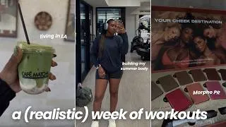 Thumbnail: WEEK OF WORKOUTS: Full Body, Sprints & Morphe PR