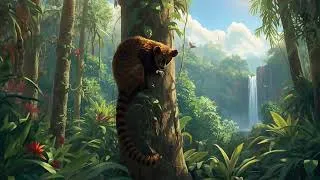 Thumbnail: Coati – The Curious Climber of the Americas | Smart and Social Forest Explorer
