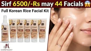 Thumbnail: Sirf 6500/- Rs May 44 Facials! 😱 Best Korean Rice Facial Kit | AK Cosmetology 