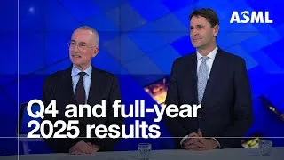 Thumbnail: Q4 2025 and full-year financial results: interview with Christophe Fouquet and Roger Dassen | ASML