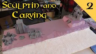 Thumbnail: Sculpting and Carving the Terrain! | Osgiliath Diorama Part 2