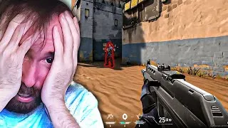 Thumbnail: Asmongold Plays Valorant Against Actual Pros