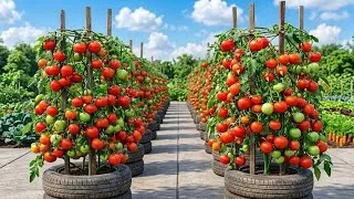 Thumbnail: The Secret to Growing High-Yield Tomatoes in Recycled Tires