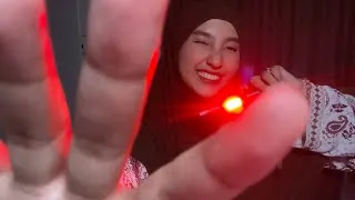 Thumbnail: ASMR Closed Eyes 😴 Follow My Instructions for Deep Sleep | Light Triggers 🔦✨