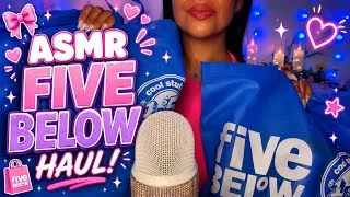 Thumbnail: ASMR 🎀 The CUTEST Affordable Five Below Haul! (So Many Tingly Finds!) 🛍️