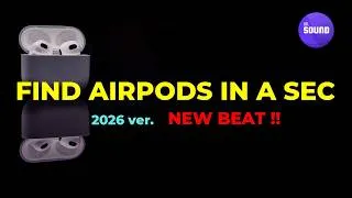 Thumbnail: [2026] Compressed loud sound to find lost Airpods | Earpods | Earbuds | Loud Noise | New Bop