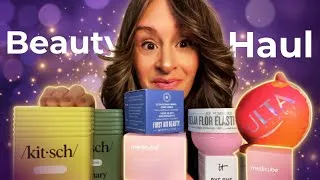 Thumbnail: ASMR Beauty Haul ✨ Amazon, Ulta & Viral Korean Skincare (Medicube!) 