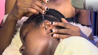 Thumbnail: You’ll Fall Asleep FAST 😴 | Ear Piercing Cleaning, Face Nitpicking & Beard Grooming