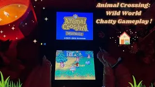 Thumbnail: Nostalgic Gaming ASMR 🏡 Animal Crossing: Wild World Nintendo Gameplay