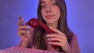Thumbnail: ASMR Hotel Front Desk Receptionist (lots of keyboard typing) ⌨️