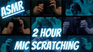 Thumbnail: ASMR | 2 Hours of Fast and Aggressive Mic Scratching | Compilation