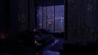 Thumbnail: Vença a Insônia 💤 Chuva Pesada e Trovão para Dormir e Relaxar e Melhorar a Insônia