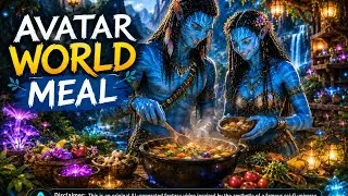 Thumbnail: Avatar World Couple Cooking | Magical Night Dinner in Pandora Fantasy Forest |Relaxing Cooking Story