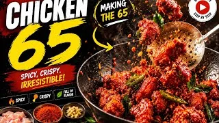 Thumbnail: Chicken 65 Recipe | Crispy, Spicy & Restaurant Style Chicken 65 🍗🔥
