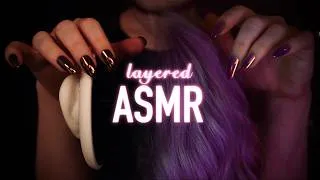 Thumbnail: layered ASMR | Head Scratching & Ear Attention - Subtle Whispering, Rain Ambience