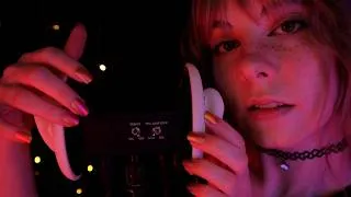 Thumbnail: ASMR | cosy Ear to Ear Whispering & Ear Massage - Rain Ambience, Talking you to Sleep