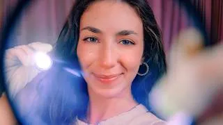 Thumbnail: ASMR Cranial Nerve & Eye Exam 👁️ Light Tests & Ear Check