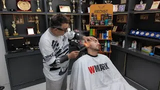 Thumbnail: University Student Gets Full Haircut & Beard Trim From A Turkish Barber|Head Massage & Sleep Therapy