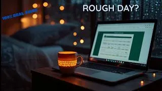 Thumbnail: (ASMR) How was your day? Let’s forget about Excel. ☕