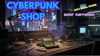 Thumbnail: [ASMR Real Voice] Cyberpunk Pawn Shop 📟 Fixing a Legendary 1990s Pager (Lo-Fi Ramble, Soft Spoken )