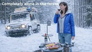 Thumbnail: Alone in CRAZY Deep Snow… Then We Made a Nomadiq BBQ | Winter Overlanding Off-Road ASMR